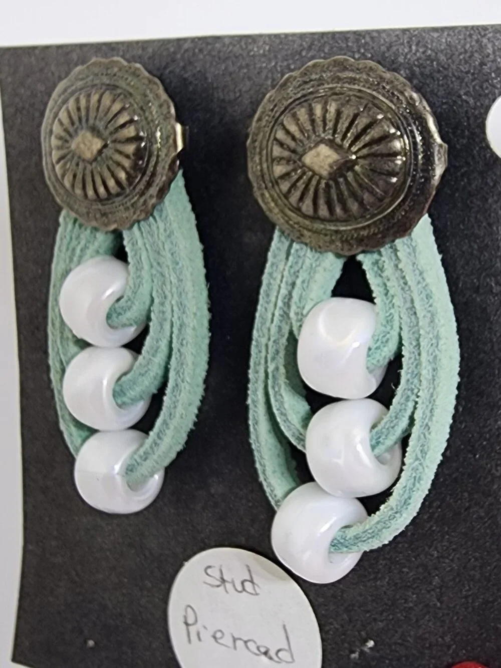 Hand Crafted black concho